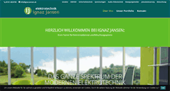 Desktop Screenshot of ignaz-jansen.de