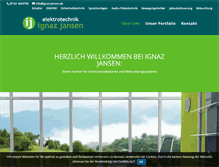 Tablet Screenshot of ignaz-jansen.de